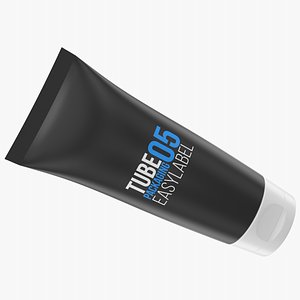 realistic tube packaging 3D