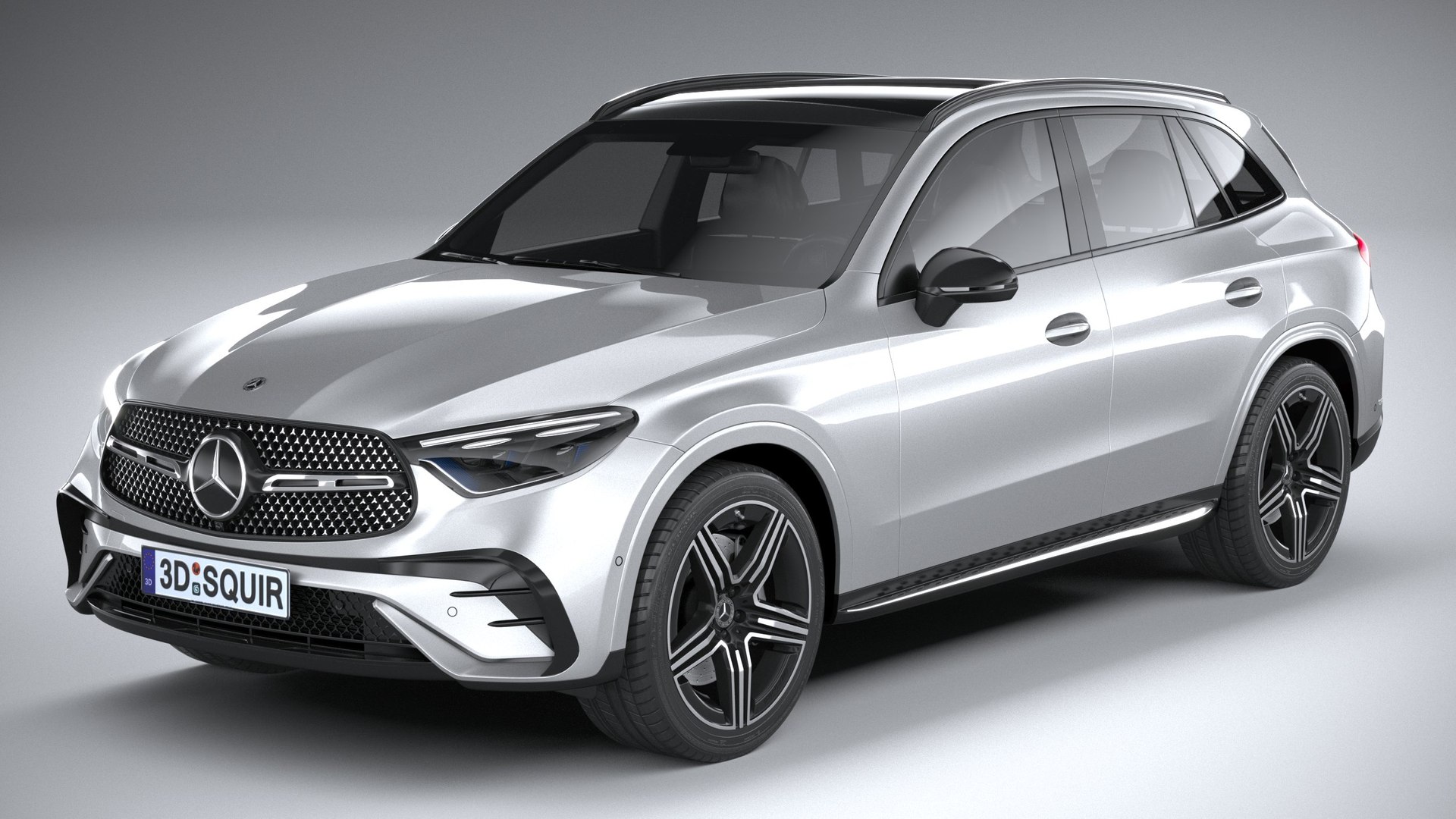 Mercedes-Benz GLC AMG 2023 3D Model - TurboSquid 1950126