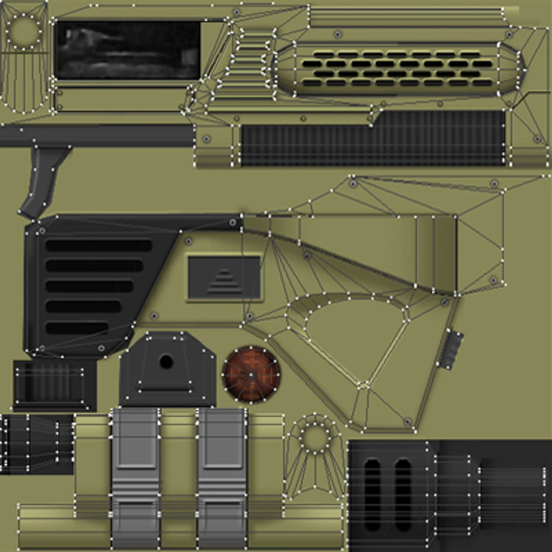 Maya Gun Rifle