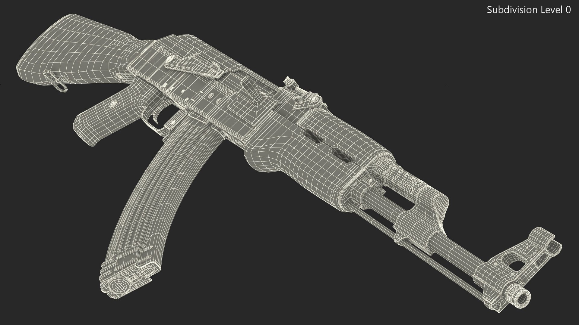 3D Kalashnikov AK-47 Assault Rifle https://p.turbosquid.com/ts-thumb/fI/hTga5z/oo/kalashnikovak47assaultriflec4dmodel019/jpg/1708582268/1920x1080/fit_q87/fe311533ab80d7a52ae37eacfdbb0ba2cf6175bc/kalashnikovak47assaultriflec4dmodel019.jpg