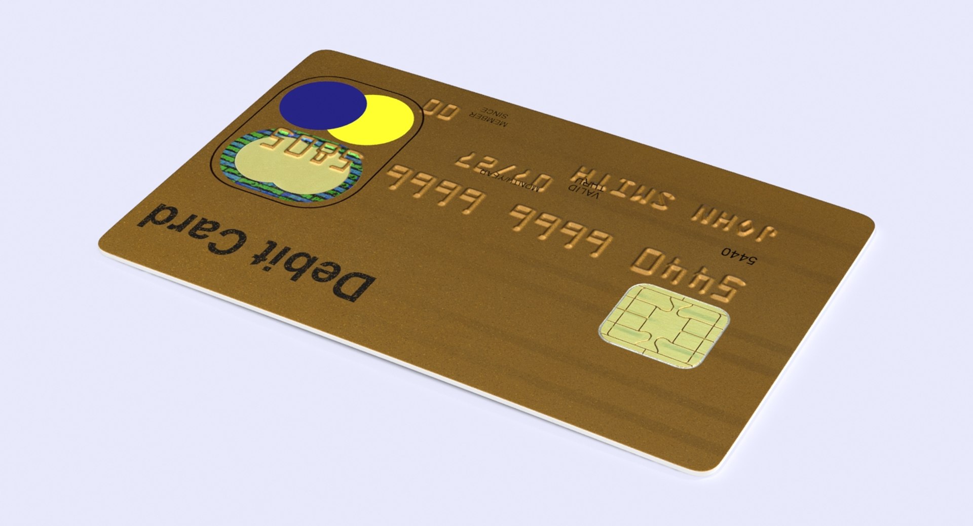 3d debit card
