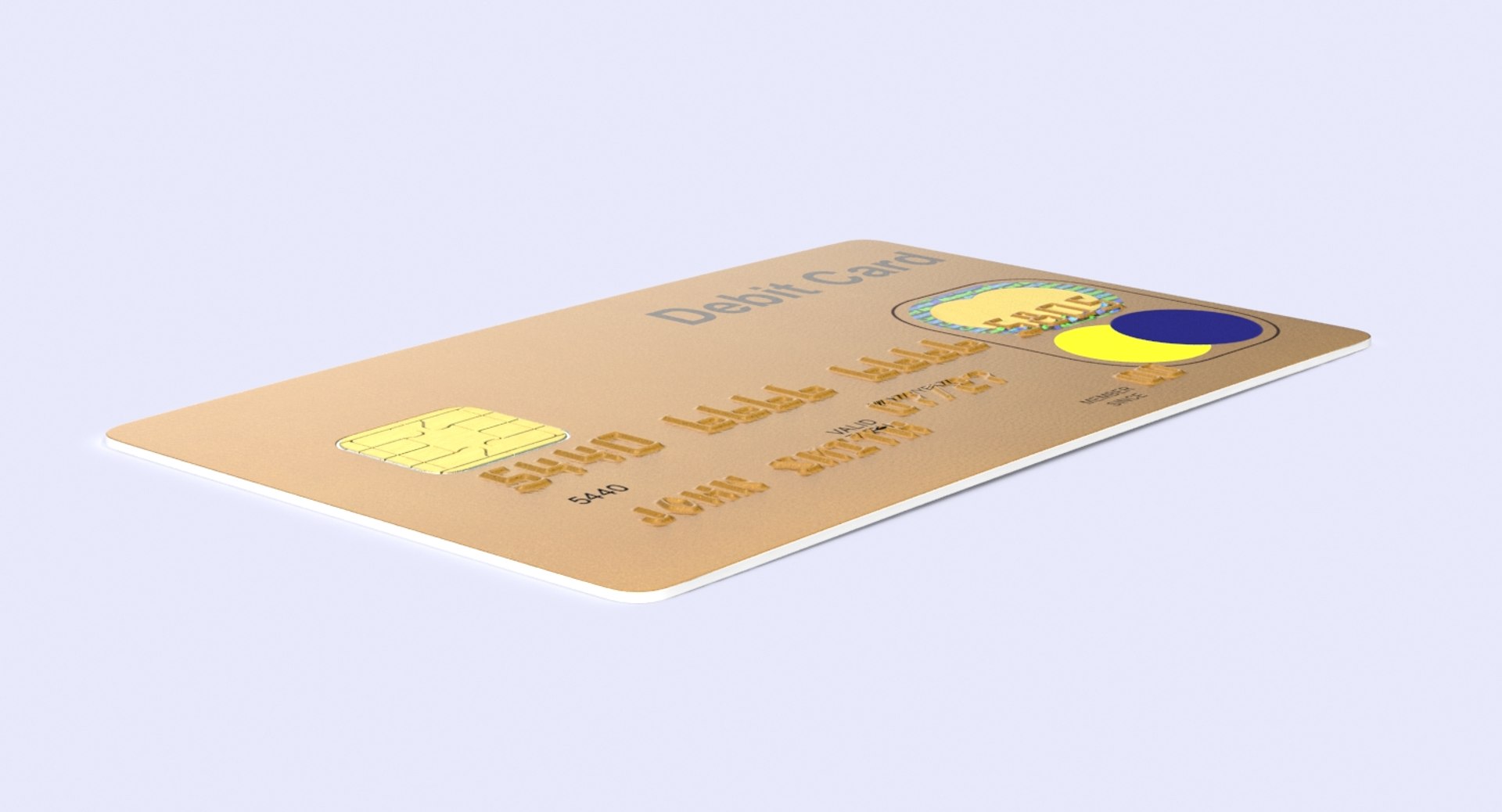 3d debit card