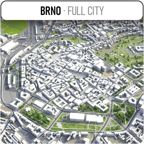 3D brno surrounding -