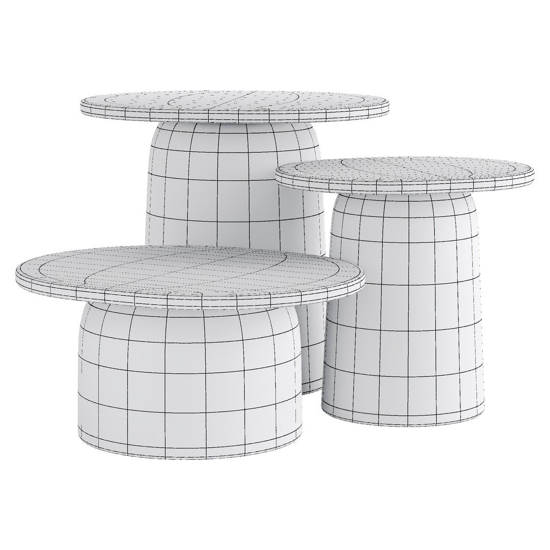 Modern Side Table Model - TurboSquid 2405600