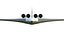Lockheed CL-1201 nuclear powered aircraft 3D model