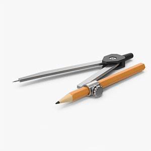 Drawing Compass With Pencil