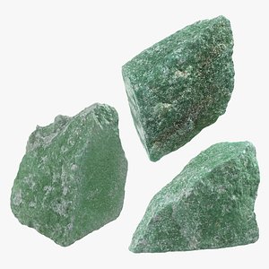 Green Aventurine Collection 3D