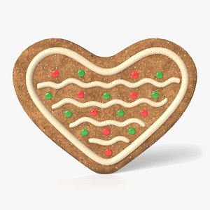 christmas cookie 3D model
