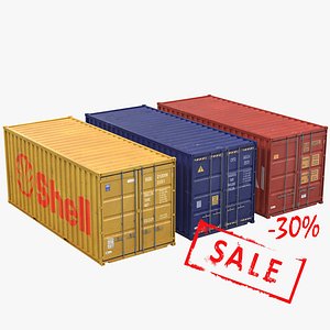 max transport 20 ft container