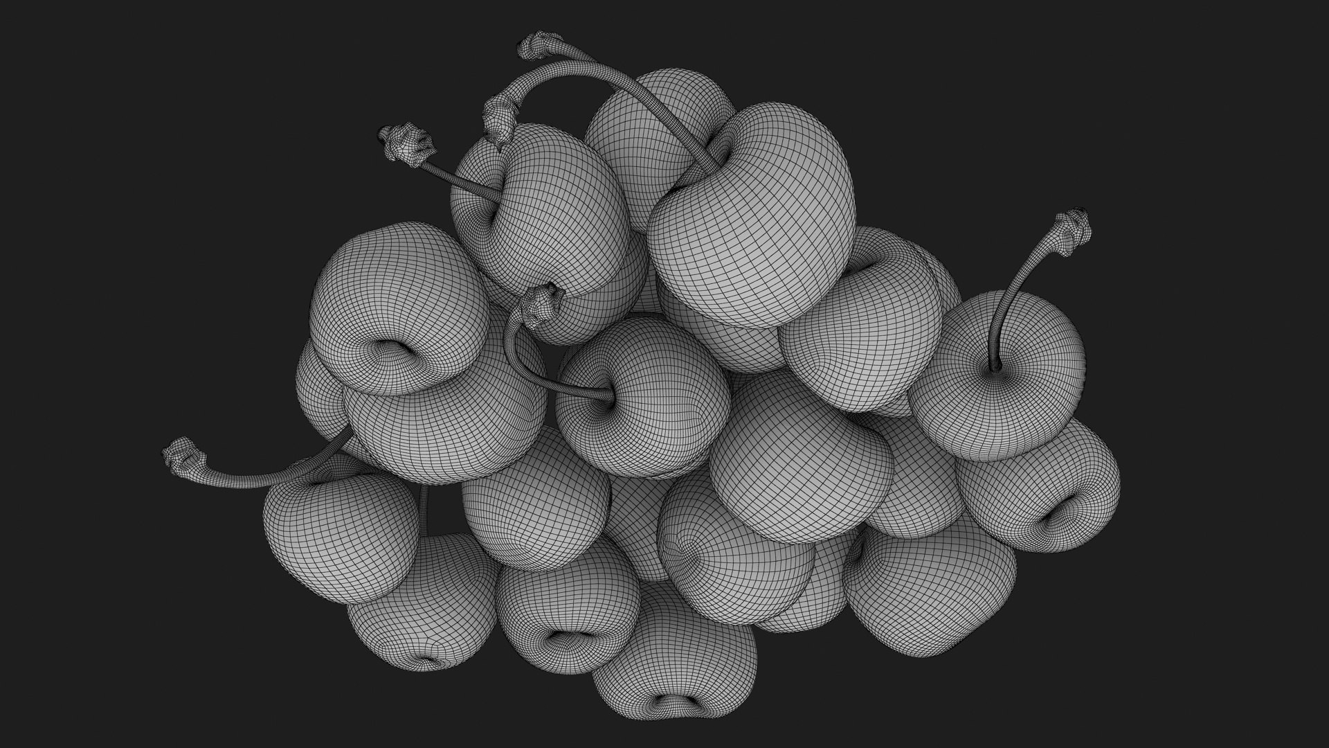 3D Cherry Pile - TurboSquid 2236661