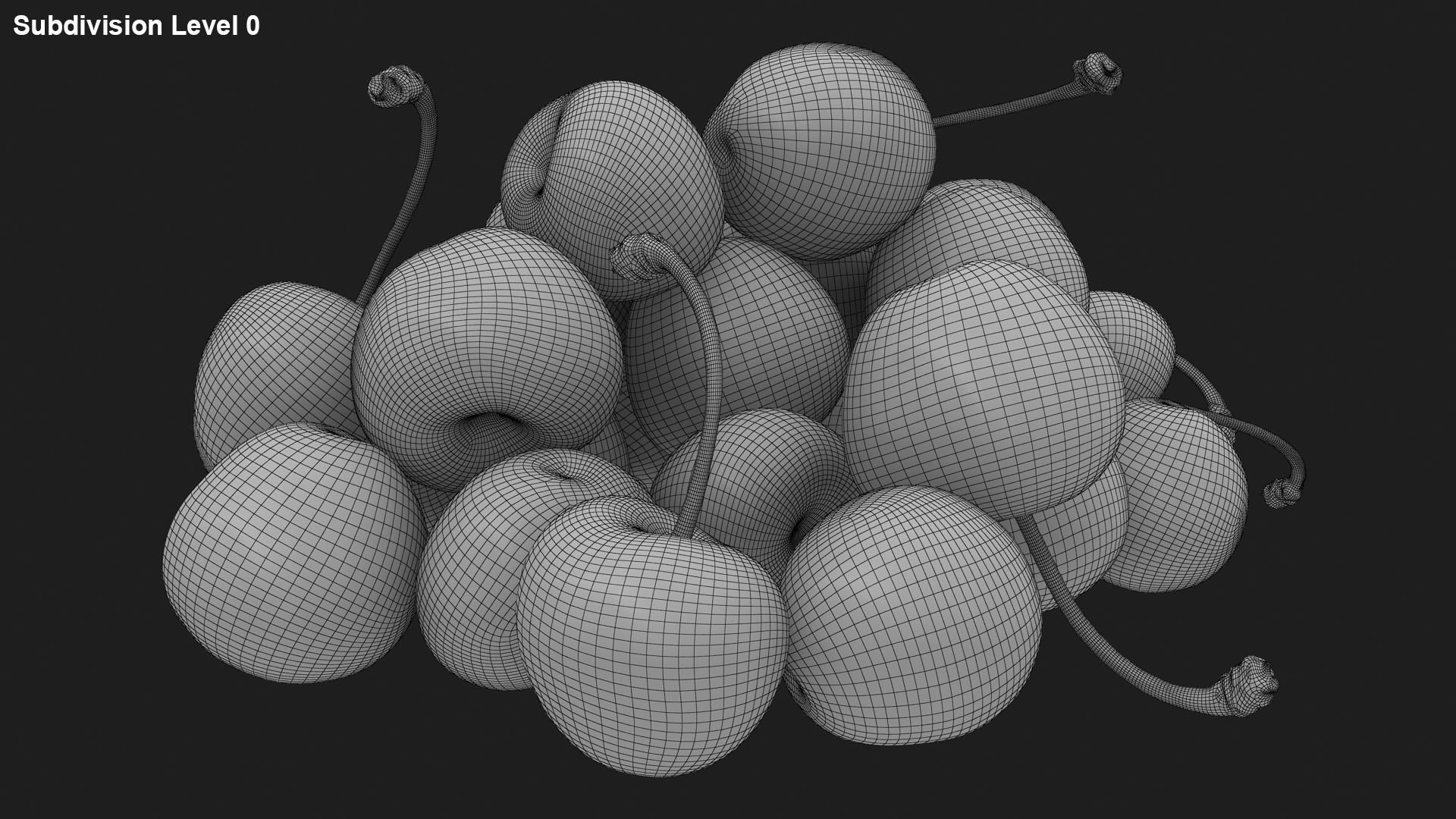 3D Cherry Pile - TurboSquid 2236661