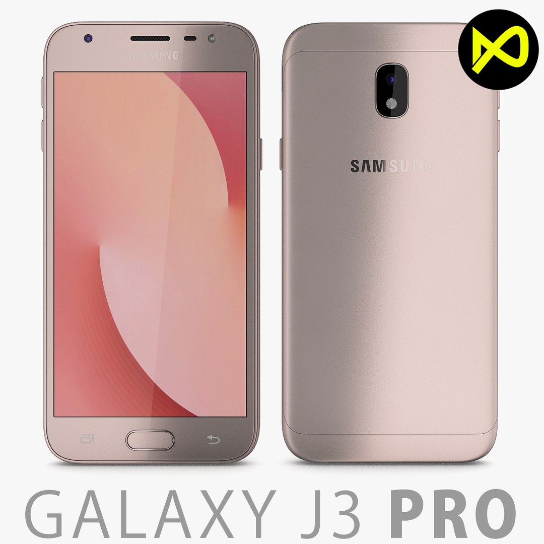 3D model samsung galaxy j3 - TurboSquid 1203643