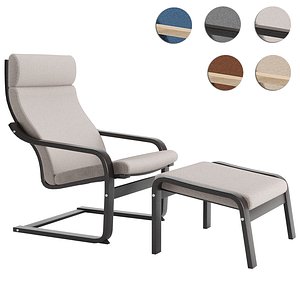 3D model IKEA POANG