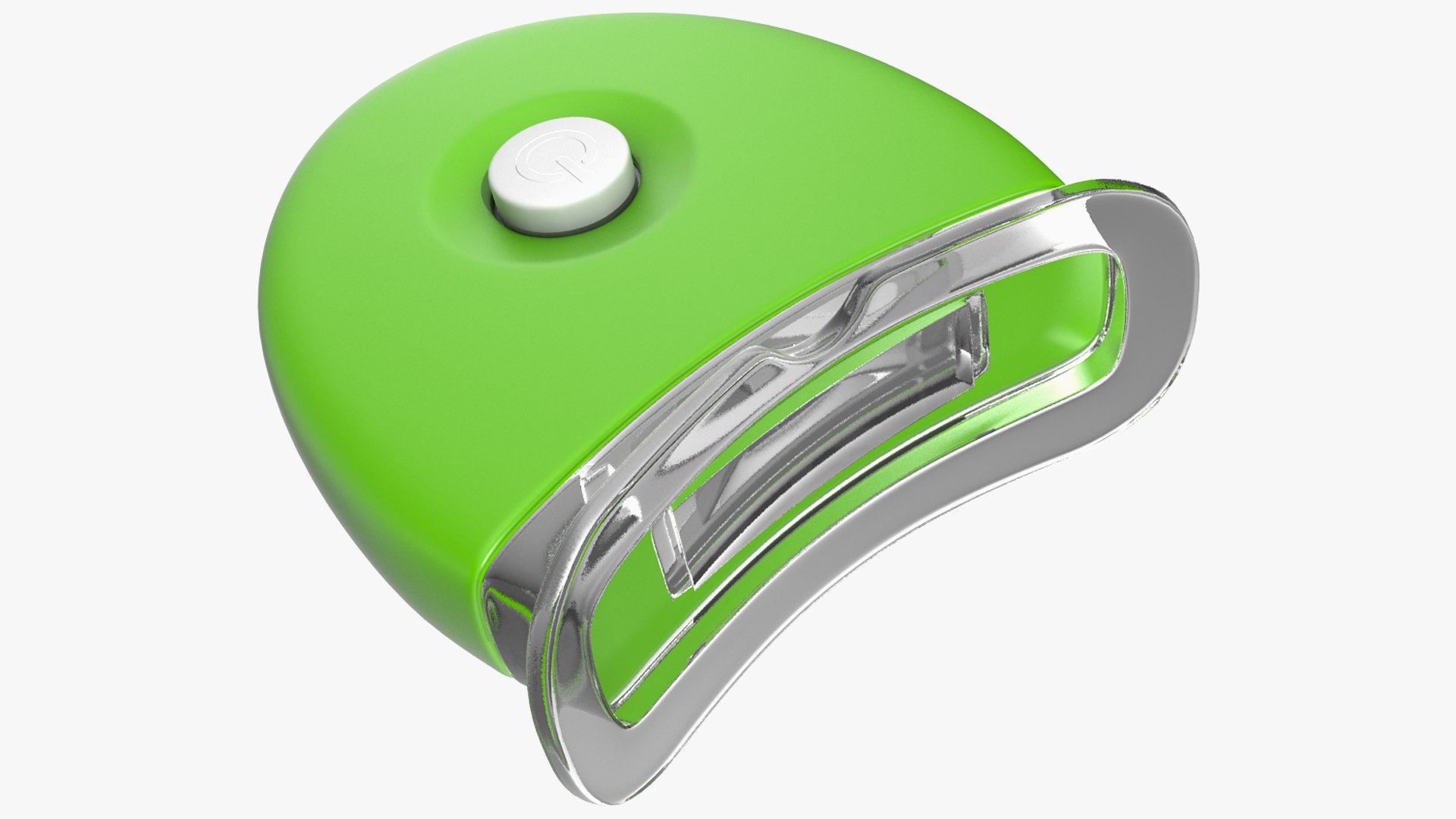 Household LED Teeth Whitening Lamp OFF 3D model preview