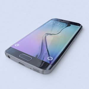 3d samsung galaxy s6 edge model