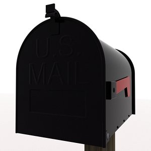 3d mailbox mail box