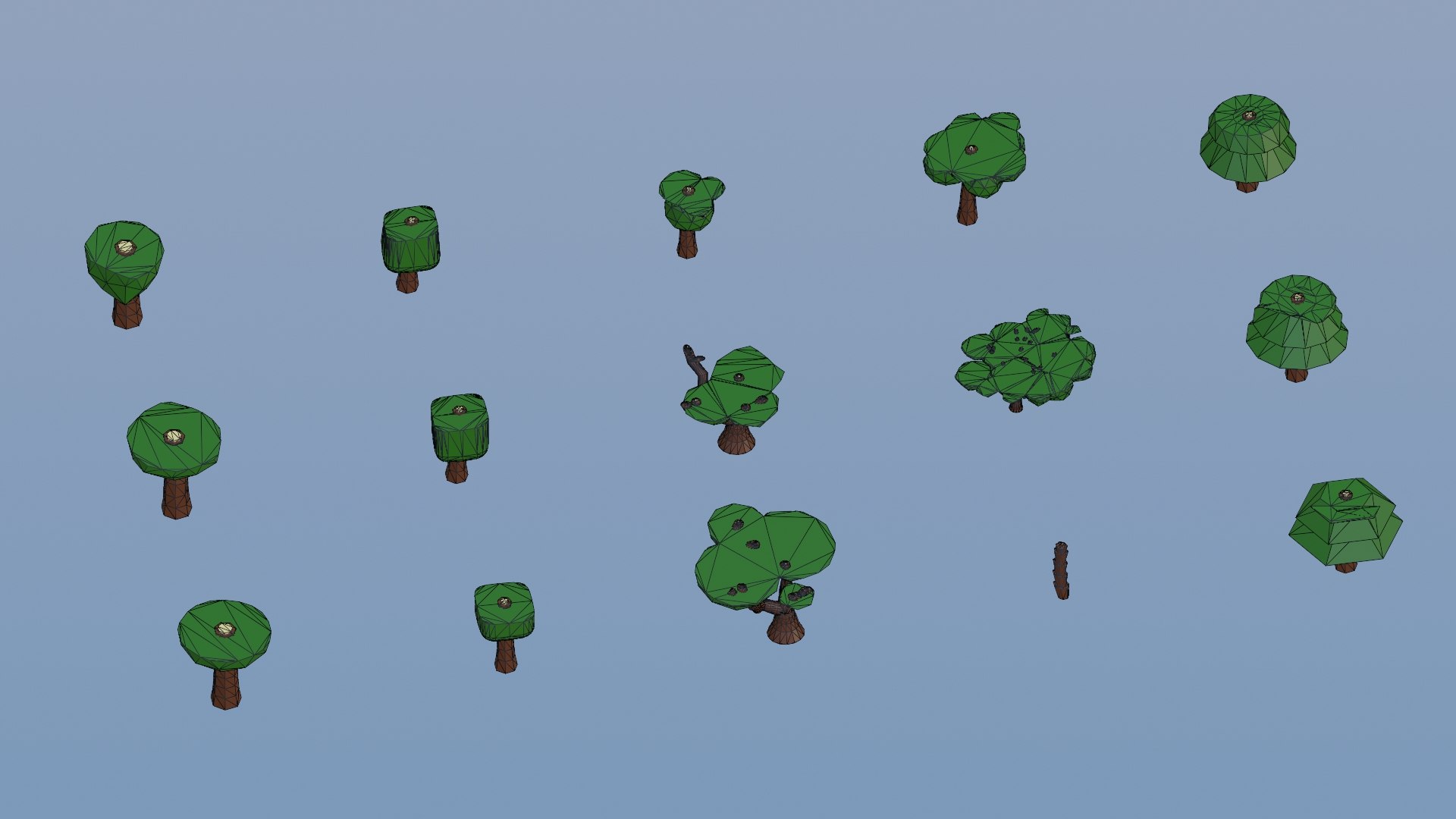 Animated Timber Pack 15 Stylized Low-Poly Trees 3D model https://p.turbosquid.com/ts-thumb/fJ/5qhObI/p7/wireandtris/jpg/1684324559/1920x1080/fit_q87/cc12e557f7d66b4a4be6b34db2d7cca808df1720/wireandtris.jpg