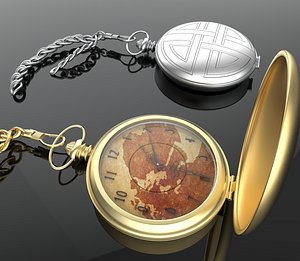 3D pocket watch