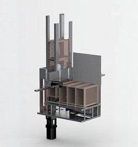 3D Tray loading and unloading mechanism