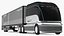 Electric Semi Trucks and Trailers Collection