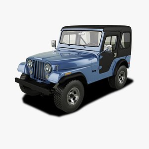 3D Cj5 Models - Browse & Download Formats - TurboSquid
