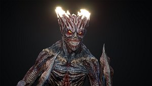 3D Monster 4 guardians of galaxy groot in action model