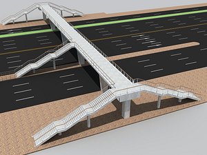 bridge foot 3d model
