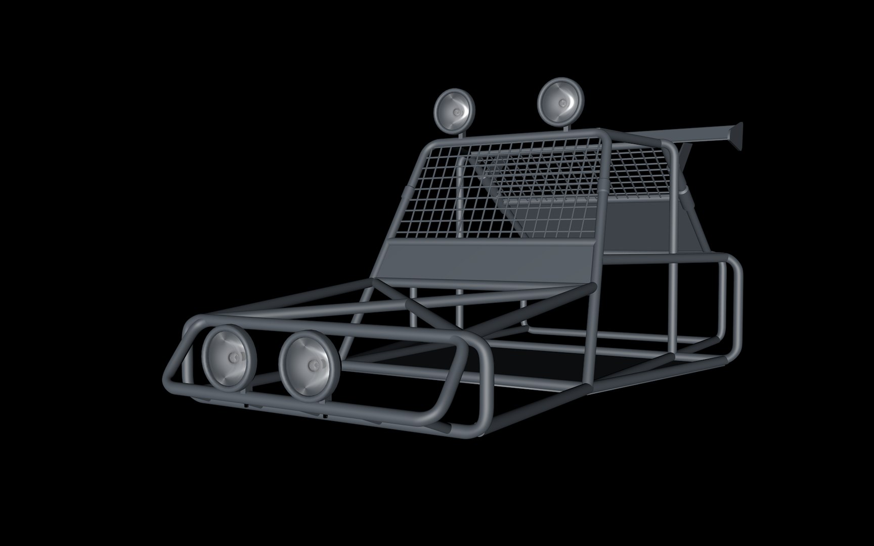 3D Model Buggy Chassis - TurboSquid 2255138