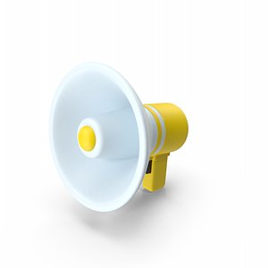3D Megaphone model