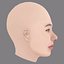 Jeon Yeo-been Head - No Hair - Low poly head