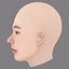 Jeon Yeo-been Head - No Hair - Low poly head