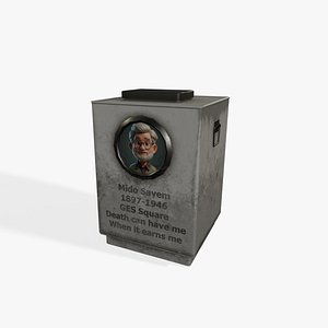 Cremation Urn 02 3D model