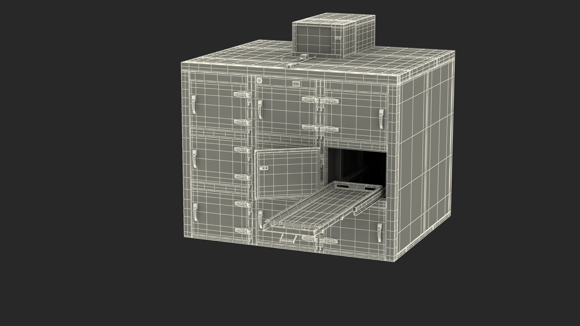 Morgue Refrigerator 3D model https://p.turbosquid.com/ts-thumb/fJ/ZAMKxF/E4/morgue_refrigerator_361/jpg/1679357466/1920x1080/turn_fit_q99/57574863aacc685f1c25b1f797cf5369d98935bf/morgue_refrigerator_361-1.jpg