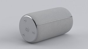 3D Portable Bluetooth Speaker Grey