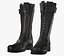Stivale in pelle nera 1 PBR