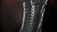 Stivale in pelle nera 1 PBR