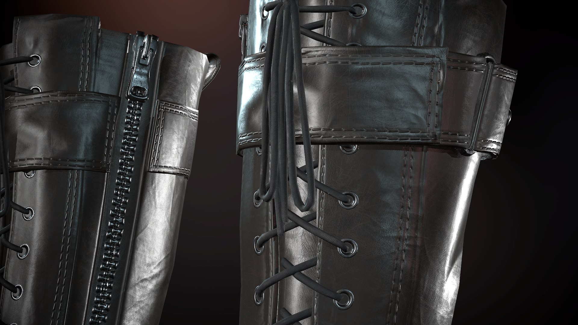 3D leather boot model https://p.turbosquid.com/ts-thumb/fJ/eBXSvi/FJvAzDWD/screenshot014/png/1501892556/1920x1080/fit_q87/0f4973681c1243707fbf4929f553e09abf2f3548/screenshot014.jpg