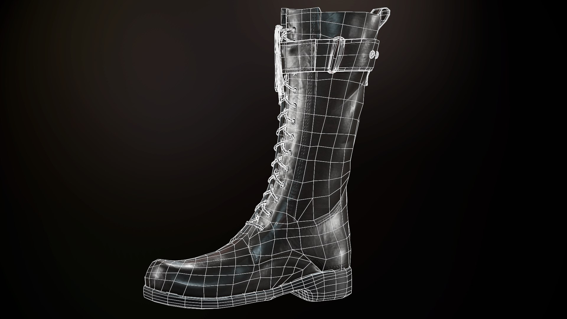 3D leather boot model https://p.turbosquid.com/ts-thumb/fJ/eBXSvi/HEwbiYy5/screenshot036/png/1501892557/1920x1080/fit_q87/8a7a9d3a8014db02939cff855a822e5b26d1138e/screenshot036.jpg