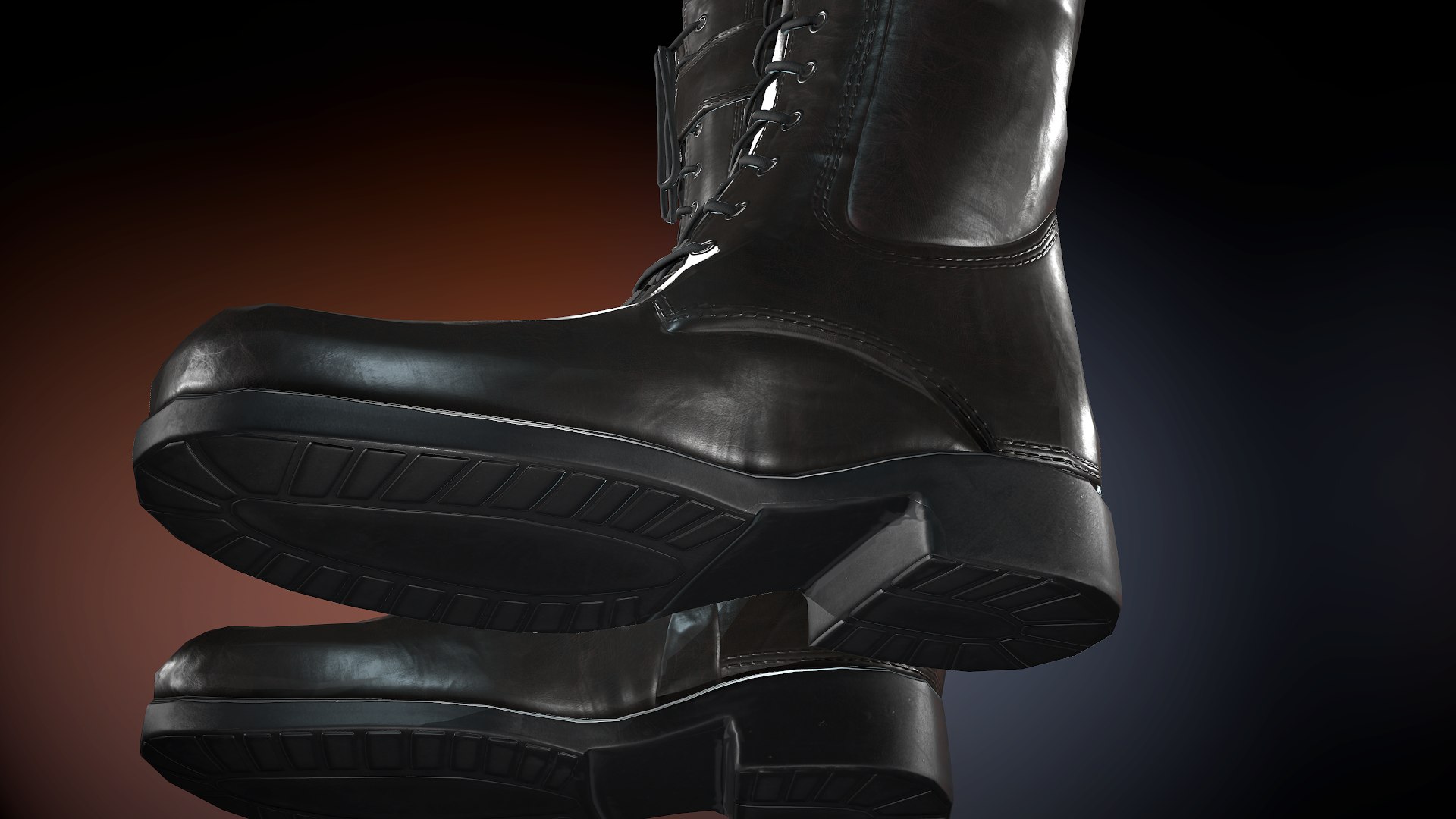 3D leather boot model https://p.turbosquid.com/ts-thumb/fJ/eBXSvi/QImSwBqH/screenshot019/png/1501892556/1920x1080/fit_q87/fe1897e26e0622381ea965ecdba9c9c70f27c466/screenshot019.jpg