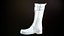 Stivale in pelle nera 1 PBR