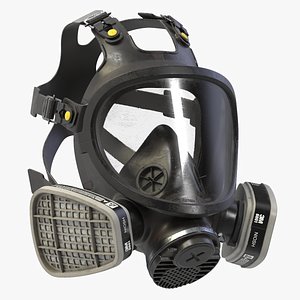 3D face respirator 3m 7800 model
