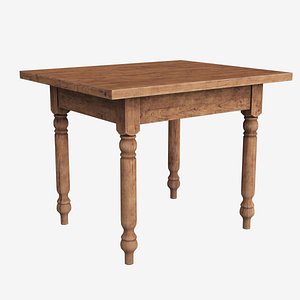 3D old table 24002