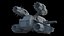 Sci Fi Spaceship - Transport Ship