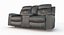 Jesolo Reclining Loveseat Dark