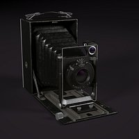 Old Folding Camera
