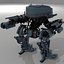 3D robot weapons model