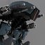 3D robot weapons model