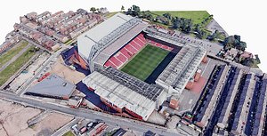 Anfield Stadium - Liverpool model