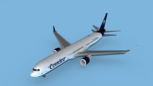 Boeing 767-400 Condor 3D model