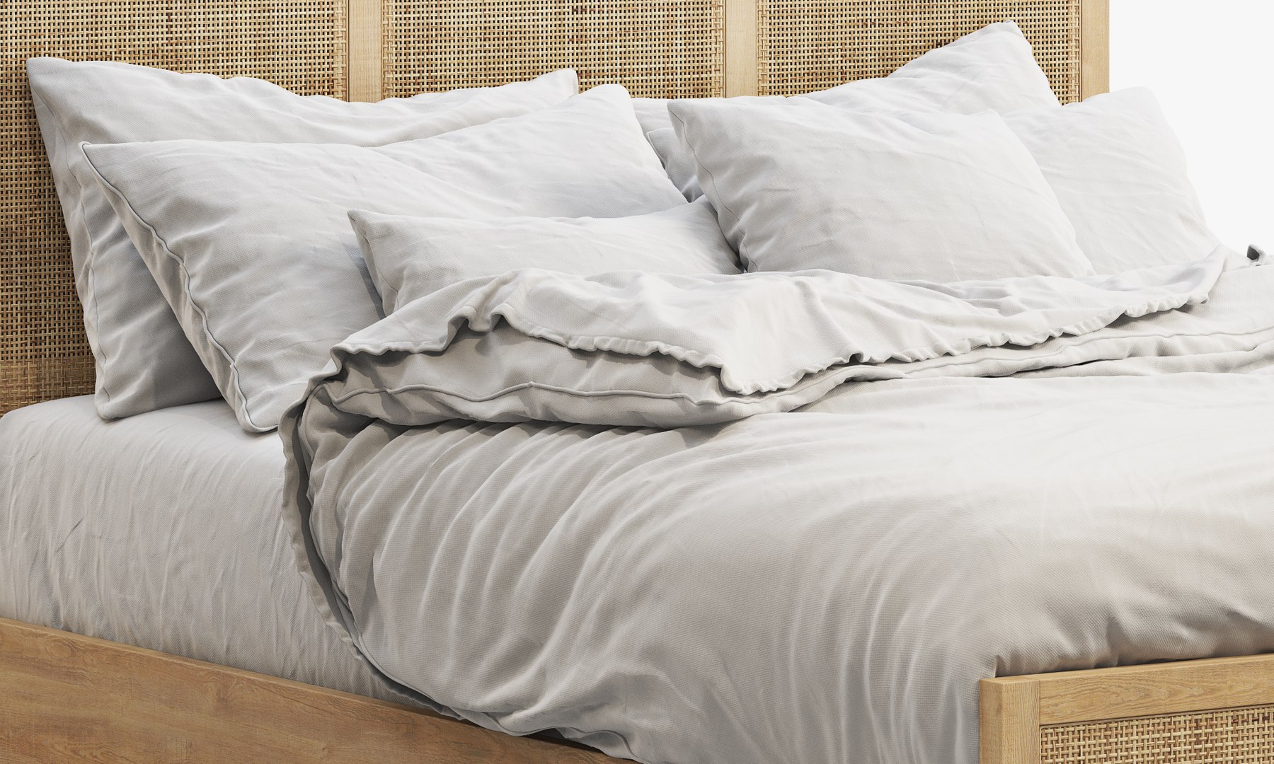 3D Joybird Florence bed TurboSquid 1822159